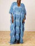 Loop Weave Long Dress