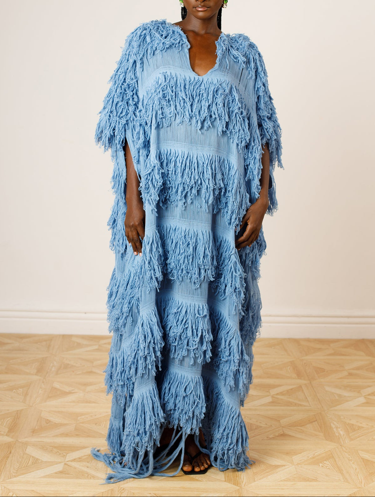 Loop Weave Long Dress