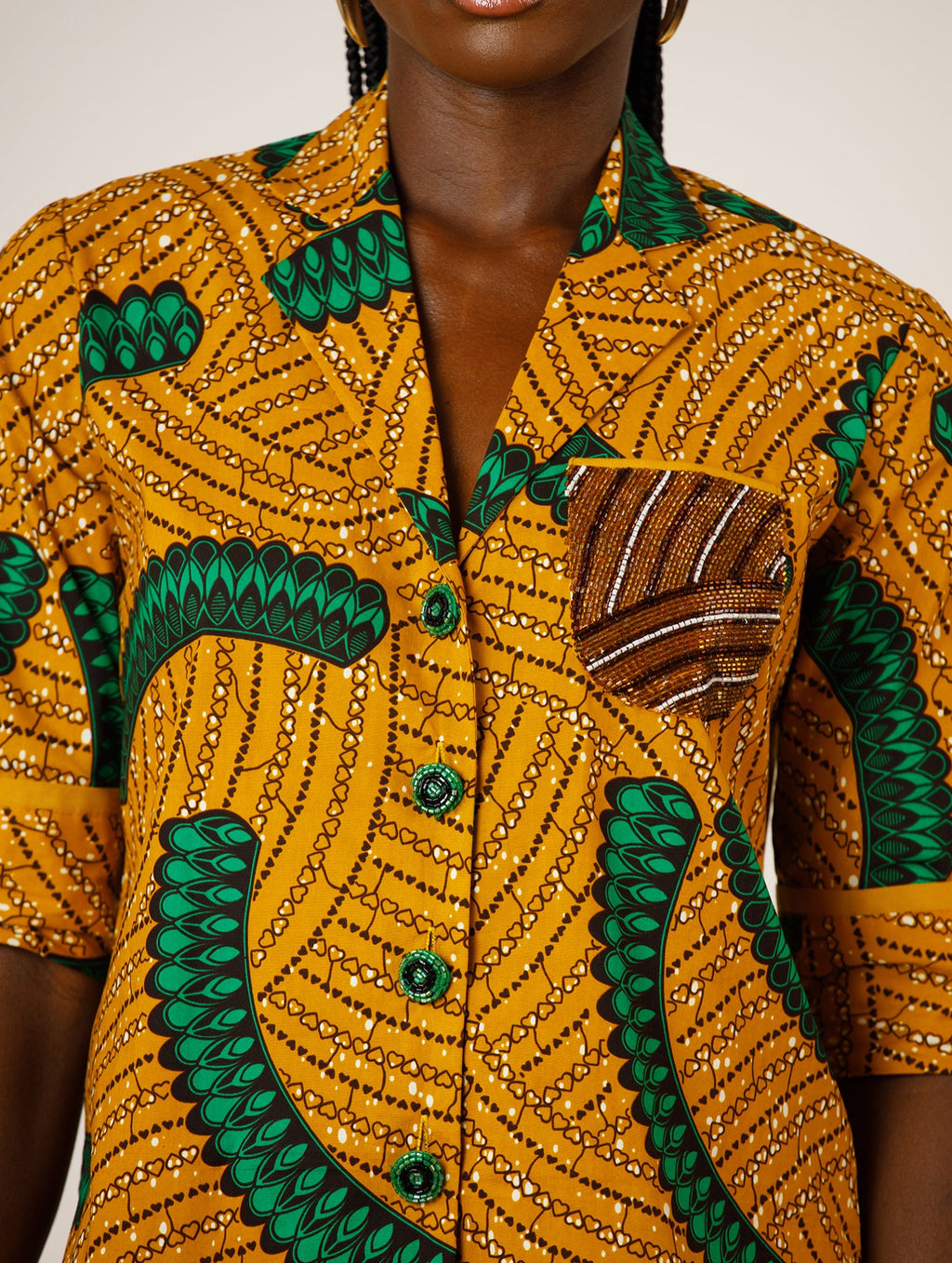 Short Sleeved Pajamas Set