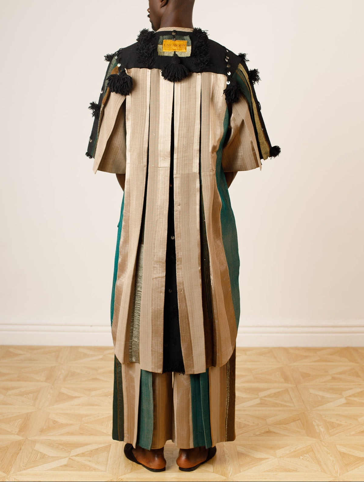Ijaye 5 Set- Tan/Green