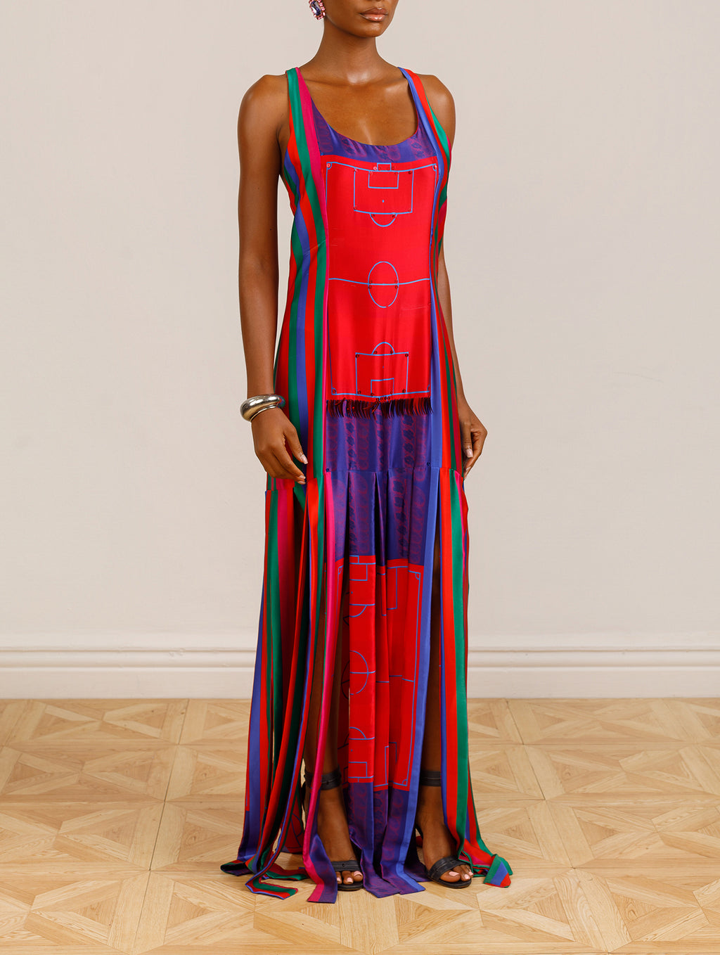 Silk Fringe Dress