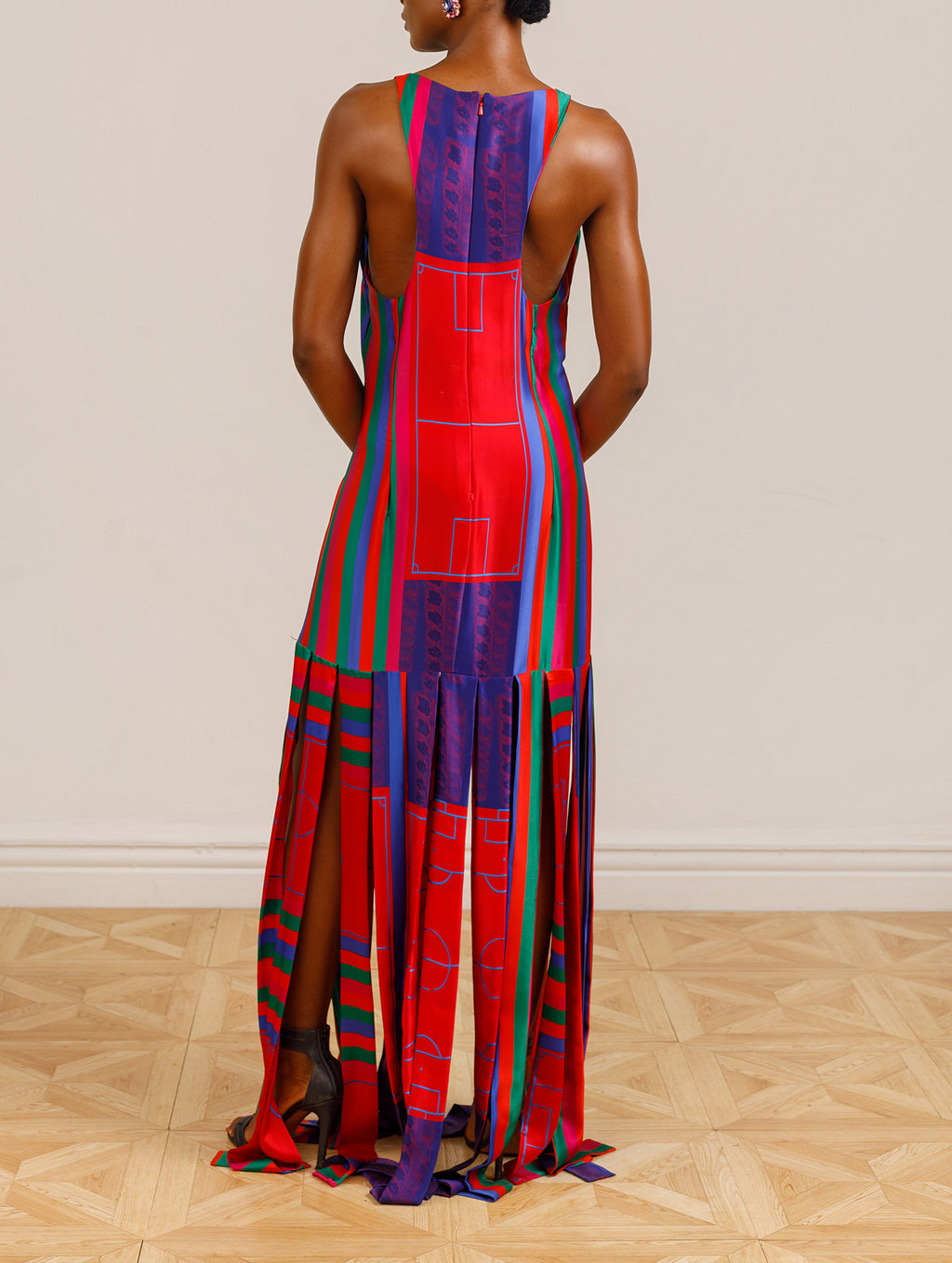 Silk Fringe Dress