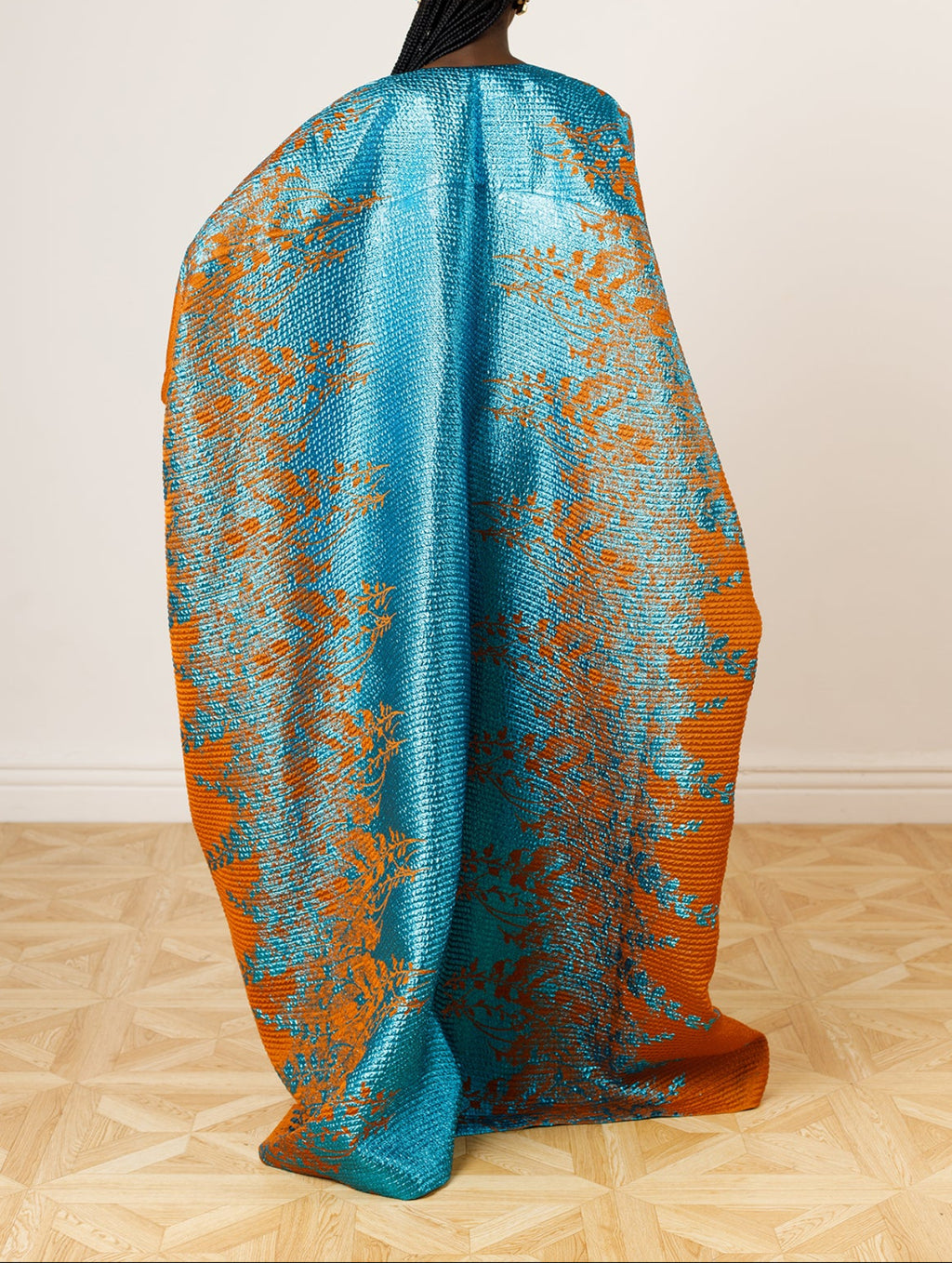 Ewe Kaftan – Teal & Sienna