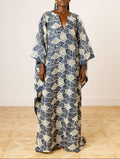 Denim and Lace Kaftan-2
