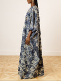 Denim and Lace Kaftan-1