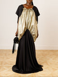 Nkuta Kaftan- Black & Gold