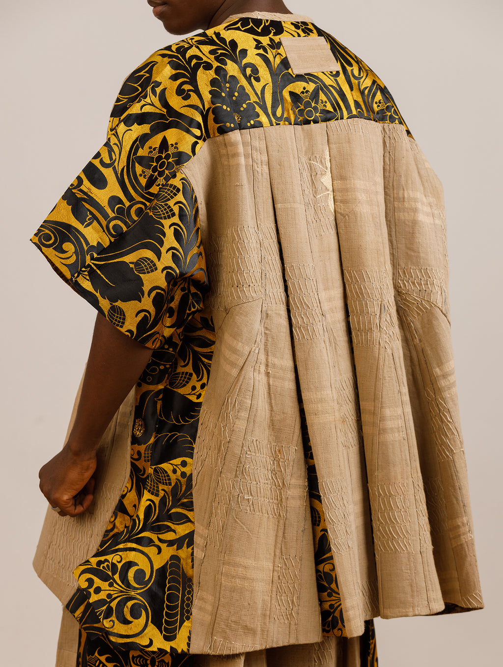 Ijaye Gold and Tan Set