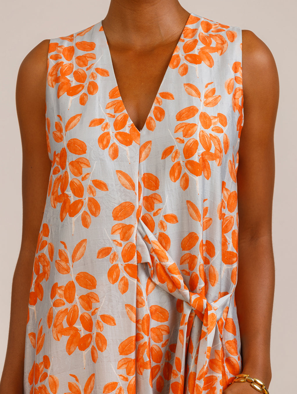 Ojeje Maxi Dress in Floral Print