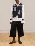 Asymmetric Cut-Out Waistcoat