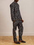 Handmade Long-Sleeved Black Shirt