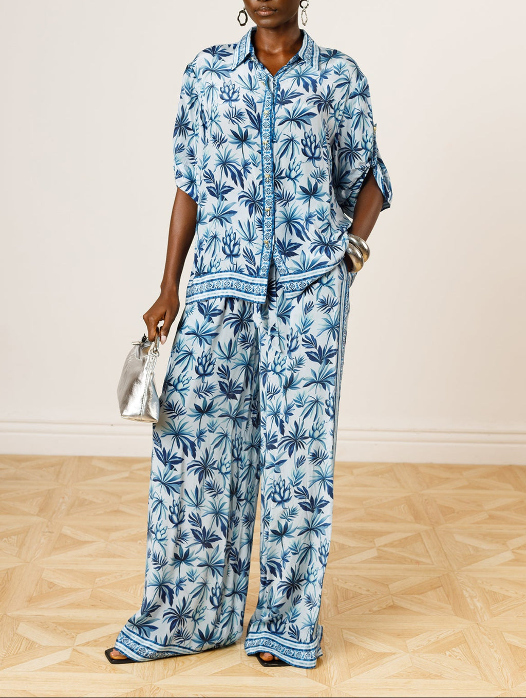 Rae Pants in Sky Blue