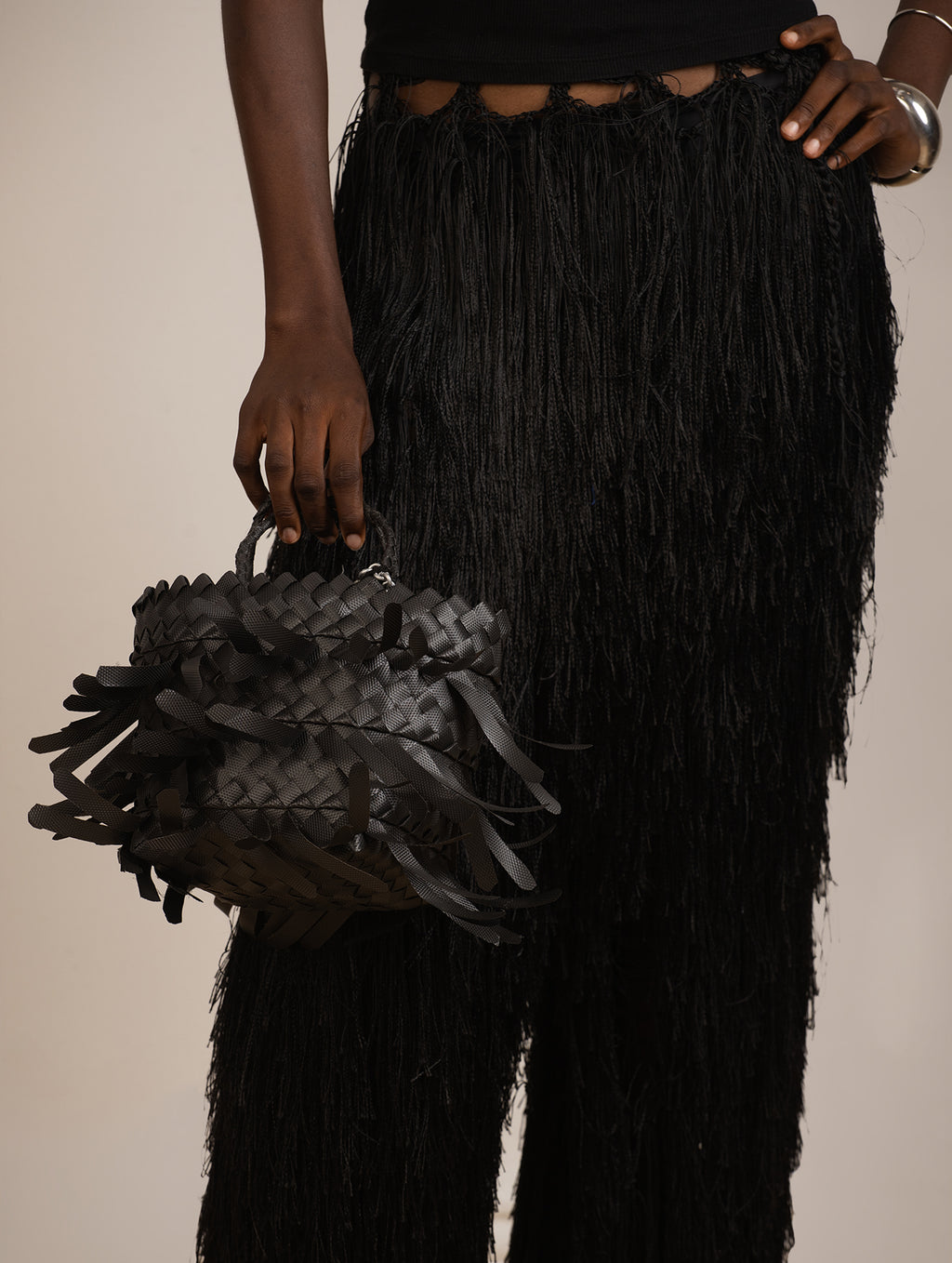 Crochet Fringed Trouser