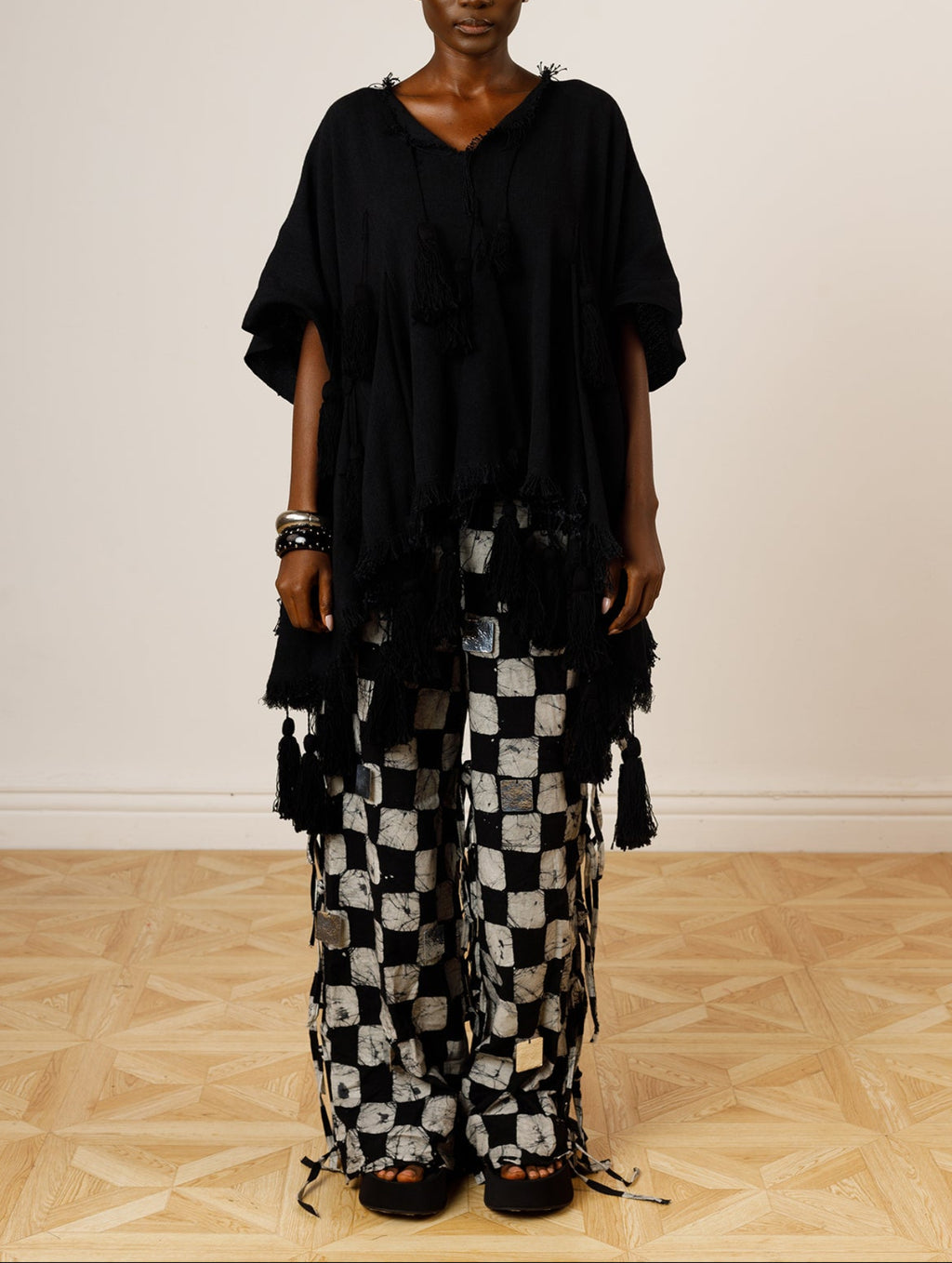 Smock Tassel Top