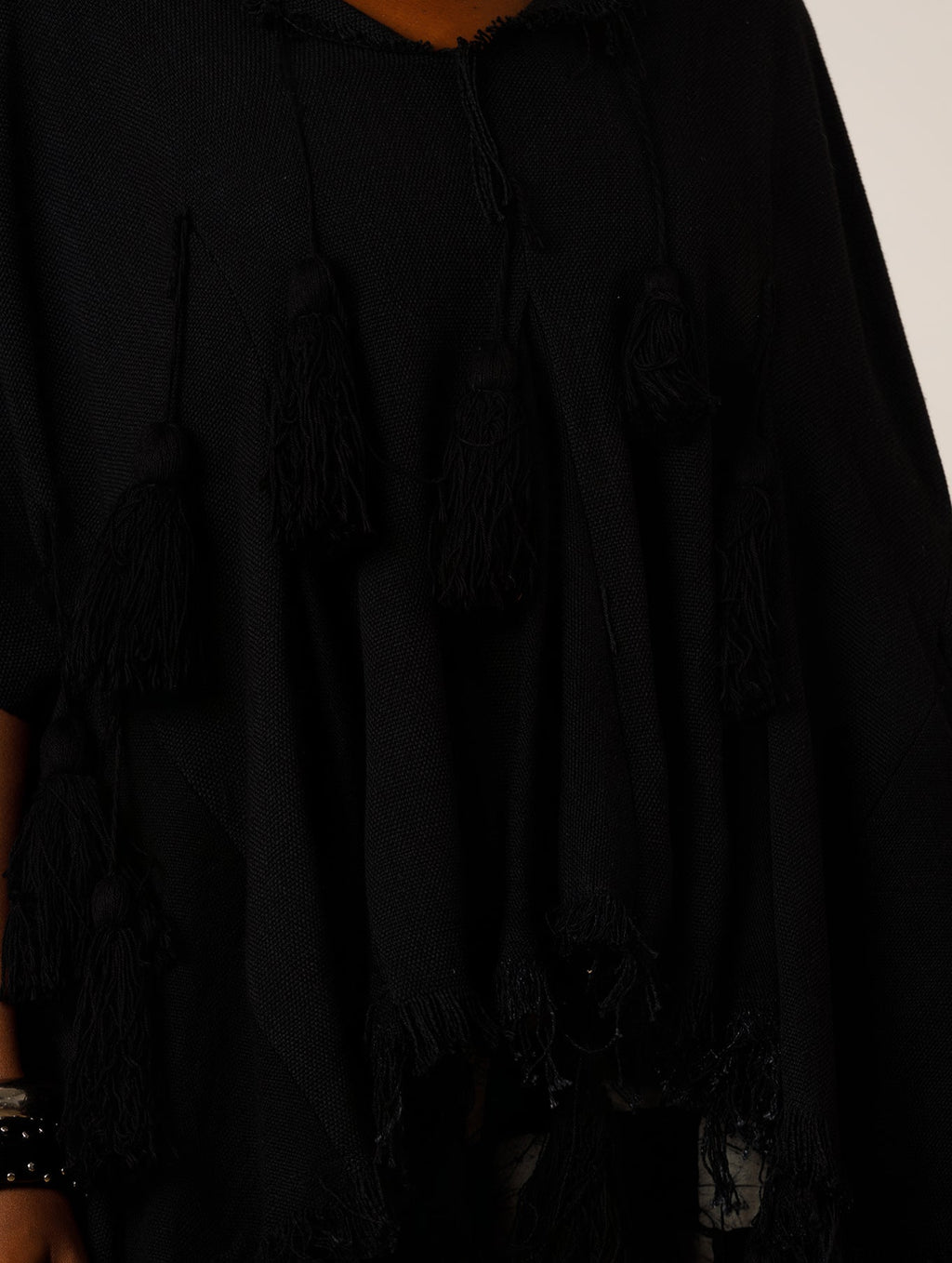 Smock Tassel Top