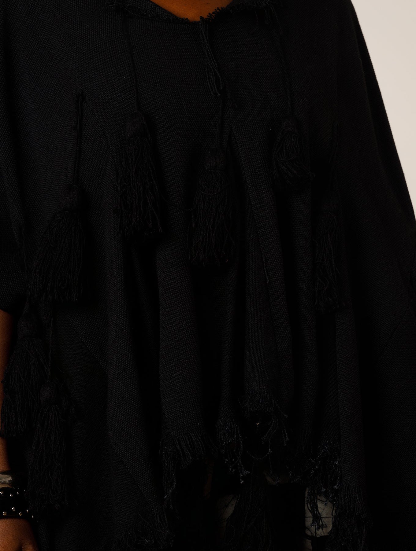 Smock Tassel Top