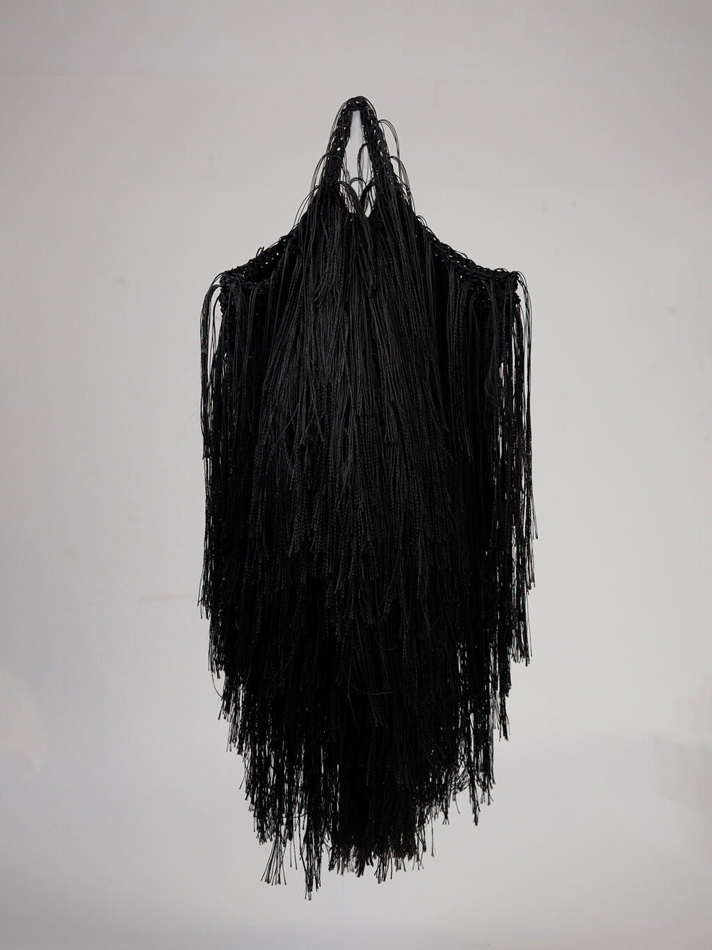 Crochet Fringed Bag