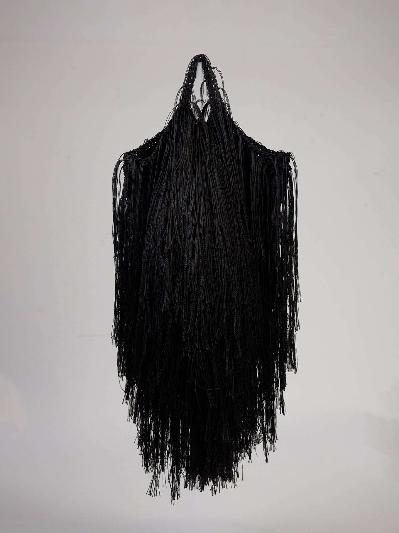 Crochet Fringed Bag