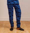 Handmade Lounge Trousers in Blue